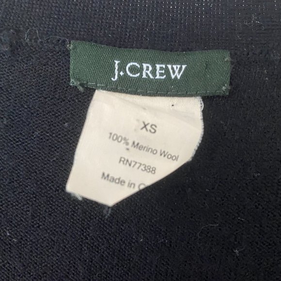 J. Crew Black Cardigan xs - Picture 3 of 3
